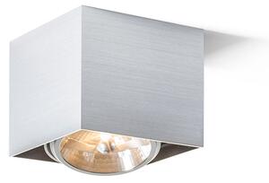 Stropní svítidlo DEAN I, česaný hliník, patice G53, 50 W / 12 V