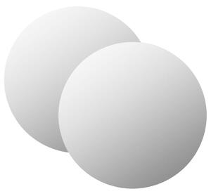 Nástěnná zrcadla 2 ks 50 cm kulatá sklo 3051627
