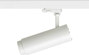 Lištové LED svítidlo FOCUS 20 ZOOM pro tříokruhovou lištu, bílé, 20 W, 3000/4000/5000 K, stmívatelné