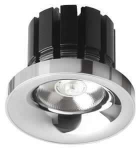Zápustné LED svítidlo SHARM PLUS, chrom, 10 W, teplá bílá 3000 K