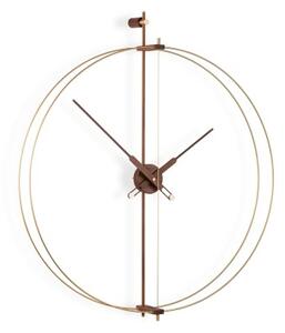 Designové nástěnné hodiny Nomon Barcelona Premium Gold 103cm