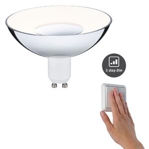 Paulmann 28792 LED žárovka 4,9W stříbrnobílá 3000K 230V GU10, tříkrokové stmívání
