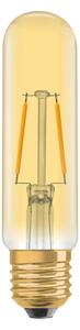 LED žárovka OSRAM Vintage TUB jantarová, patice E27, ekvivalent 20 W, teplá bílá 2000 K