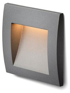 Venkovní zápustné LED svítidlo GORDIQ S, antracitové, 1.5 W, teplá bílá 3000 K, IP65