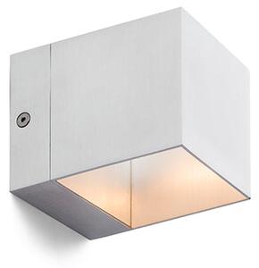 Nástěnné svítidlo ESSEX, česaný hliník, patice G9, 5 W
