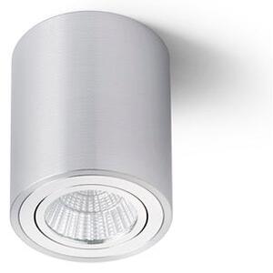 Výklopné stropní LED svítidlo MAYO R, česaný hliník, 9 W, teplá bílá 2700 K