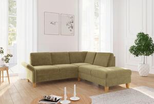 ROHOVÁ SEDAČKA, textil, olivově zelená Sit & More - Sedací soupravy, Online Only