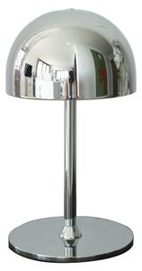 LED stolní lampa na dálkové ovládání ve stříbrné barvě s kovovým stínidlem (výška 22 cm) Tim – Sirius