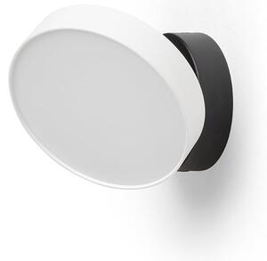 Přisazené nástěnné LED svítidlo ARETHA, černé, 12 W, teplá bílá 3000 K