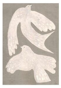 Plakát 30x40 cm Two Birds – Clara Schicketanz – The Poster Club