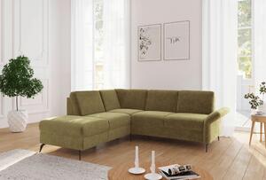 ROHOVÁ SEDAČKA, textil, olivově zelená Sit & More - Sedací soupravy, Online Only