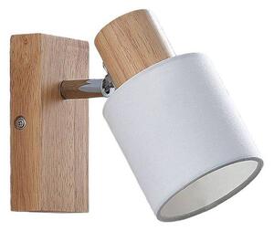 Lindby - Wanessa Nástěnné Svítidlo Light Wood/White