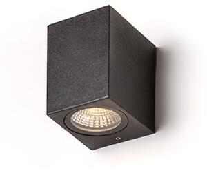 Venkovní nástěnné LED svítidlo KUBI I, antracitové, 3 W, teplá bílá 3000 K, IP54