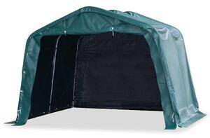 Mobilní přístřešek pro zvířata PVC 550 g/m² 3,3x3,2 m tm. zelený 3055647