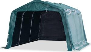 Mobilní přístřešek pro zvířata PVC 550 g/m² 3,3x4,8m tm. zelený 3055648