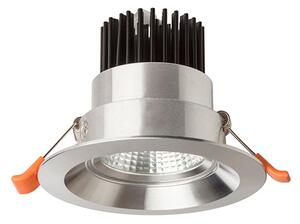 Zápustné LED svítidlo SPARKLE, leštěný hliník, 5 W, teplá bílá 3000 K