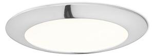 Zápustné LED svítidlo DADA 17, chrom, 12 W, teplá bílá 3000 K