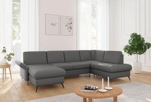SEDACÍ SOUPRAVA, textil, tmavě šedá Sit & More - Sedací soupravy, Online Only