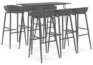 7dílný barový set černý 3057395