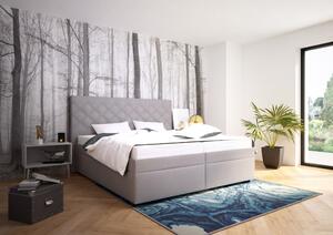 Blanář Neapol čalouněná postel vč. roštů 180 x 200 cm, šedá