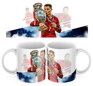 Keramický hrníček Ronaldo a Pohár 450ml