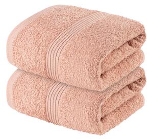 TODAY Froté ručník, 50 x 100 cm, 2 kusy (světle růžová) (100356018002)