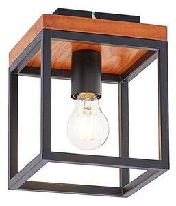 Lindby - Miravi Stropní Lampa Wood/Black