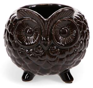 Keramický obal na květináč ø 11 cm Owl – Rex London