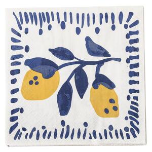 Papírové ubrousky v sadě 20 ks 33x33 cm Maxima – Bloomingville