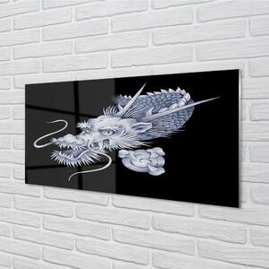 Obraz na skle Japonský drak 100x50 cm
