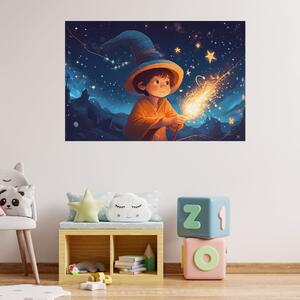 Malý kouzelník Erik - Plakát FeelHappy.cz Velikost plakátu: A4 (21 × 29,7 cm)