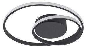 Lindby - Emisua LED Stropní Lampa CCT Dim. Black