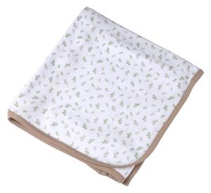 Bílá bavlněná dětská deka 75x75 cm Koala – Bébé Douceur