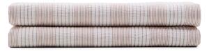 Červený/bílý bavlněný prošívaný přehoz 240x260 cm Macie – Kave Home