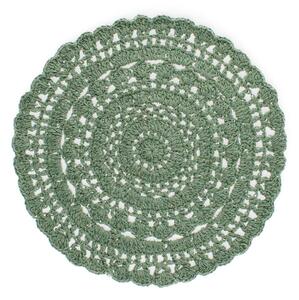 Prostírání s příměsí bavlny ø 35 cm Crochet – Rex London