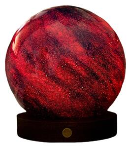 Světelná dekorace na USB v tmavě přírodní barvě ø 12 cm Galaxy Breeze – Gingko