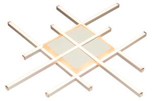 STROPNÍ LED SVÍTIDLO, 53,5/53,5/4,5 cm Boxxx