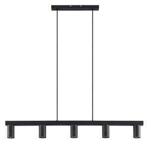 Lindby - Baliko 5 Závěsné Světlo Black
