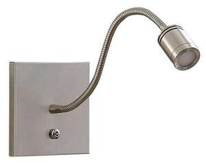 Lindby - Legera LED Nástěnné Svítidlo Nickel