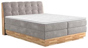 POSTEL BOXSPRING, 160/200 cm, béžová - Postele s úložným prostorem, Online Only