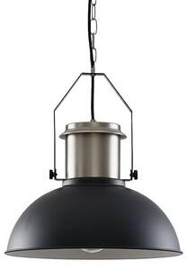 Lindby - Freitjof Závěsné Světlo Black/Nickel
