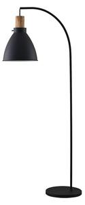 Lindby - Trebale Stojací Lampa Black/Light Wood