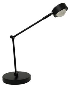 Stolní lampa Jyla, černá, čočka, 3000K
