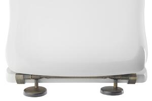 Kerasan, RETRO WC sedátko, bílá/bronz, 109301