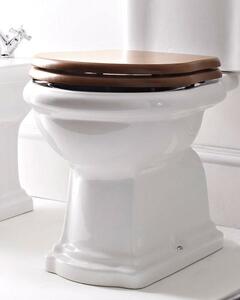 Kerasan, RETRO WC sedátko, ořech/bronz, 109340