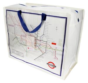 Úložný box na oblečení z recyklovaného plastu 58x28x48 cm Heritage Tube Map – Rex London