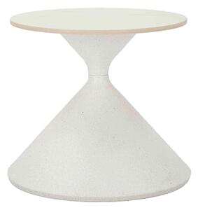 KONFERENČNÍ STOLEK, bílá, kov, keramika, 42/42/40 cm - Konferenční stolky, Online Only