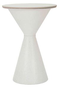 KONFERENČNÍ STOLEK, bílá, kov, keramika, 44,5/63 cm - Konferenční stolky, Online Only