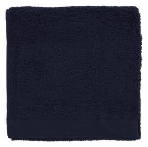 Tmavě modrý froté bavlněný ručník 40x60 cm Comfort – Södahl