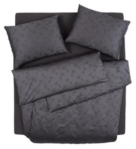 Povlečení EXCLUSIVE TENCEL PLUS peříčka šedá 140 x 200/70 x 90 cm